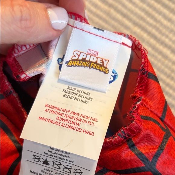 Spider-Man Costume Size 2T - Picture 2 of 4